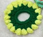 Hairband in green color