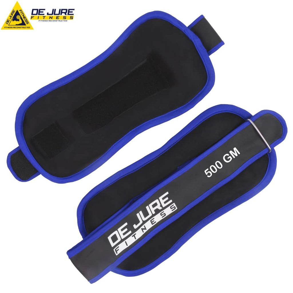 DE JURE FITNESS Ankle & Wrist Weight Set, Adjustable Strap view 2