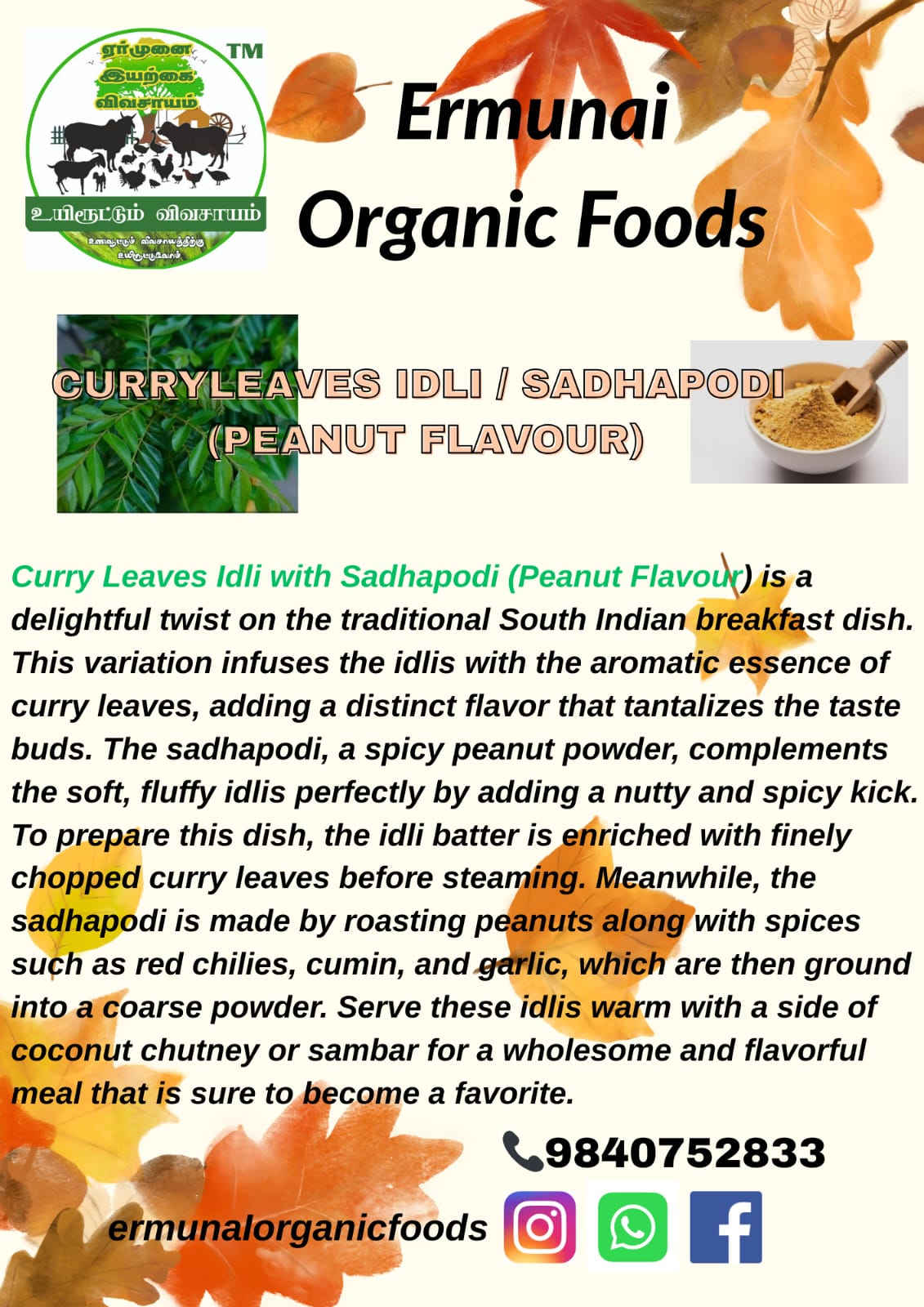 Karuveppilai & Garlic Sadhapodi 100 Gms view 2
