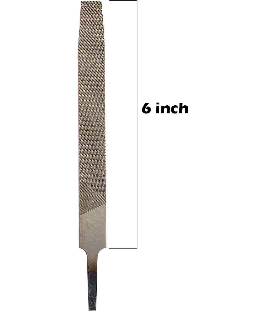 Flat Engineer's File Tool 6Inch (125mm) (Pack Of 5) File Flat view 2