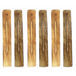 Gola International Natural Wood Incense Holder/Agarbatti Stand Gifts Wooden Handicrafts Standard (Pack of 6) view 2
