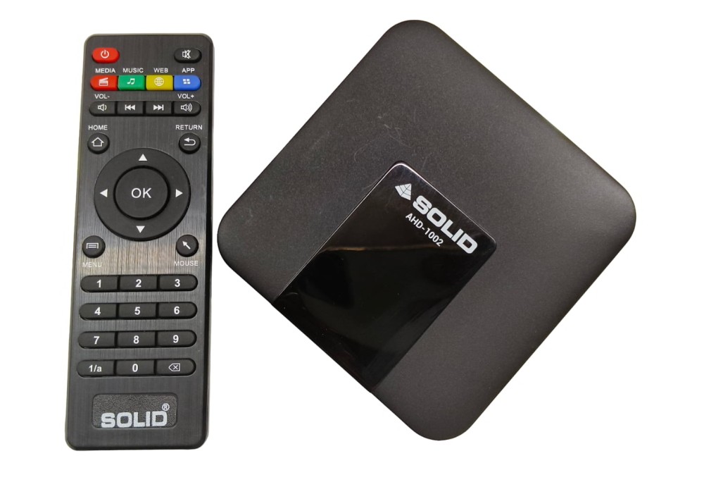 SOLID 1002 H.265 Amlogic S905W Android TV 4K Box WITH 1GB RAM /2GB RAM