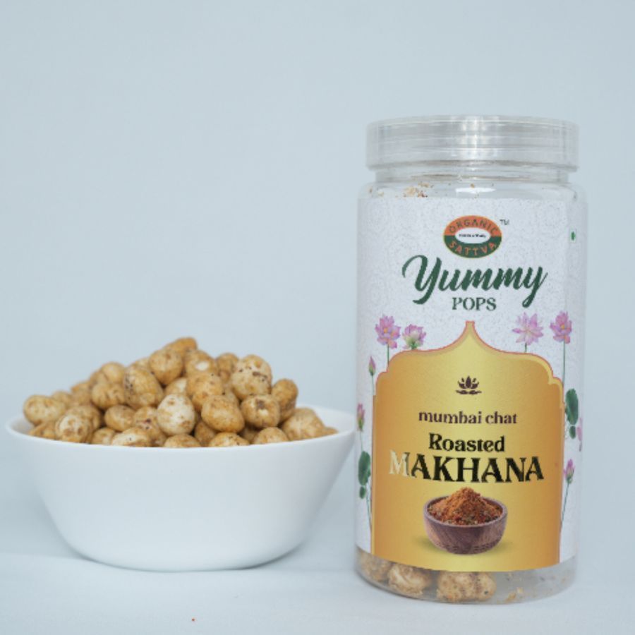 Chatpata & Spicy Pack | Peri Peri Masala Makhana, Mumbai Chat Makhana, Spanish Tomato Makhana, Indian Spices Makhana - 324 gm - Pack of 4 view 2