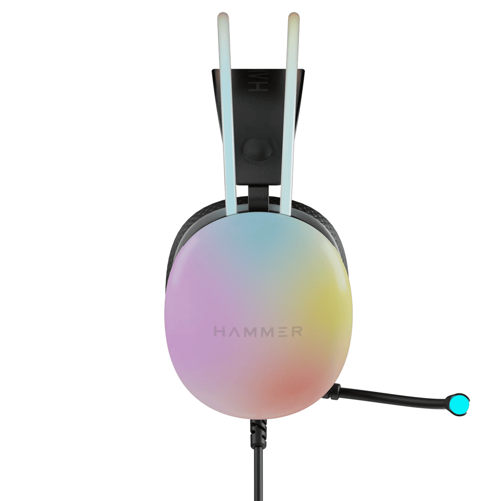 Hammer Blaze Gaming Headphone with 50mm Sound Drivers & RGB Lights view 2