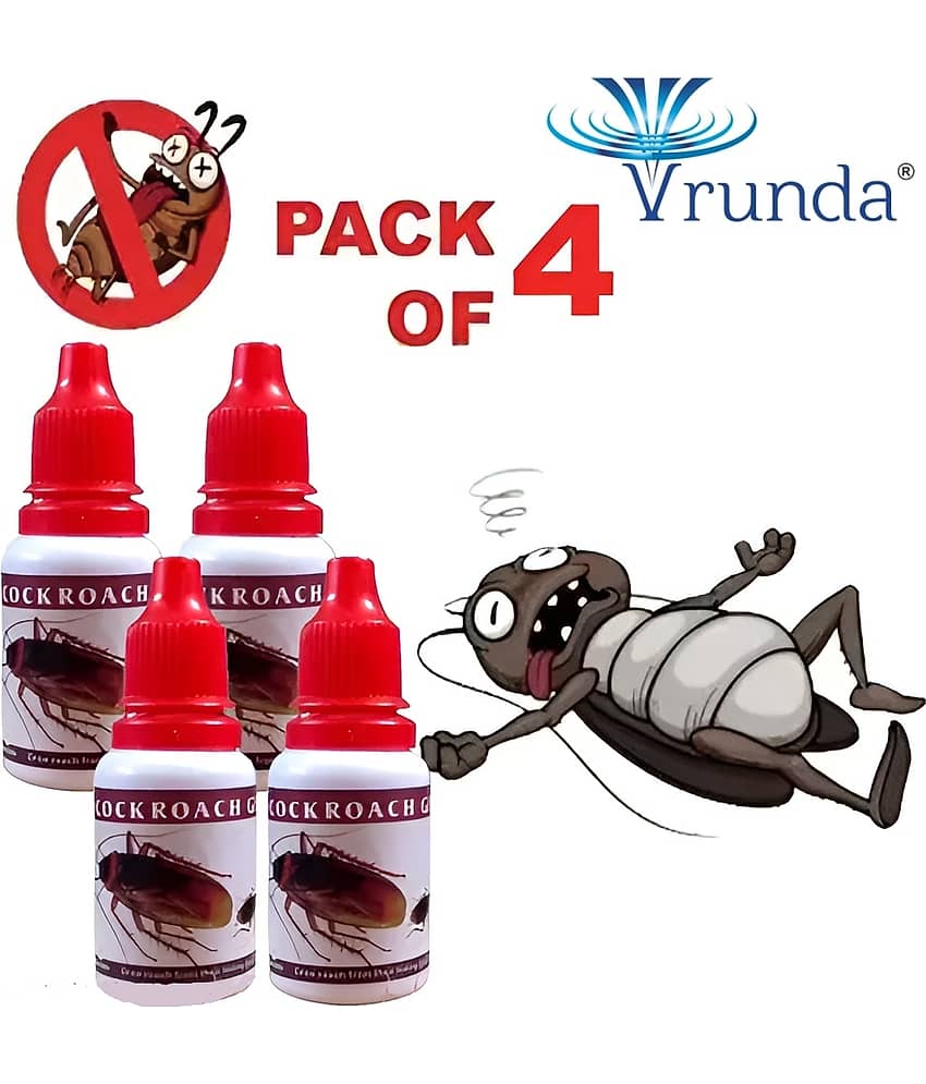 Vrunda home care solutions Hk creation Cockroach Paste cockroach gel Pack of 4
