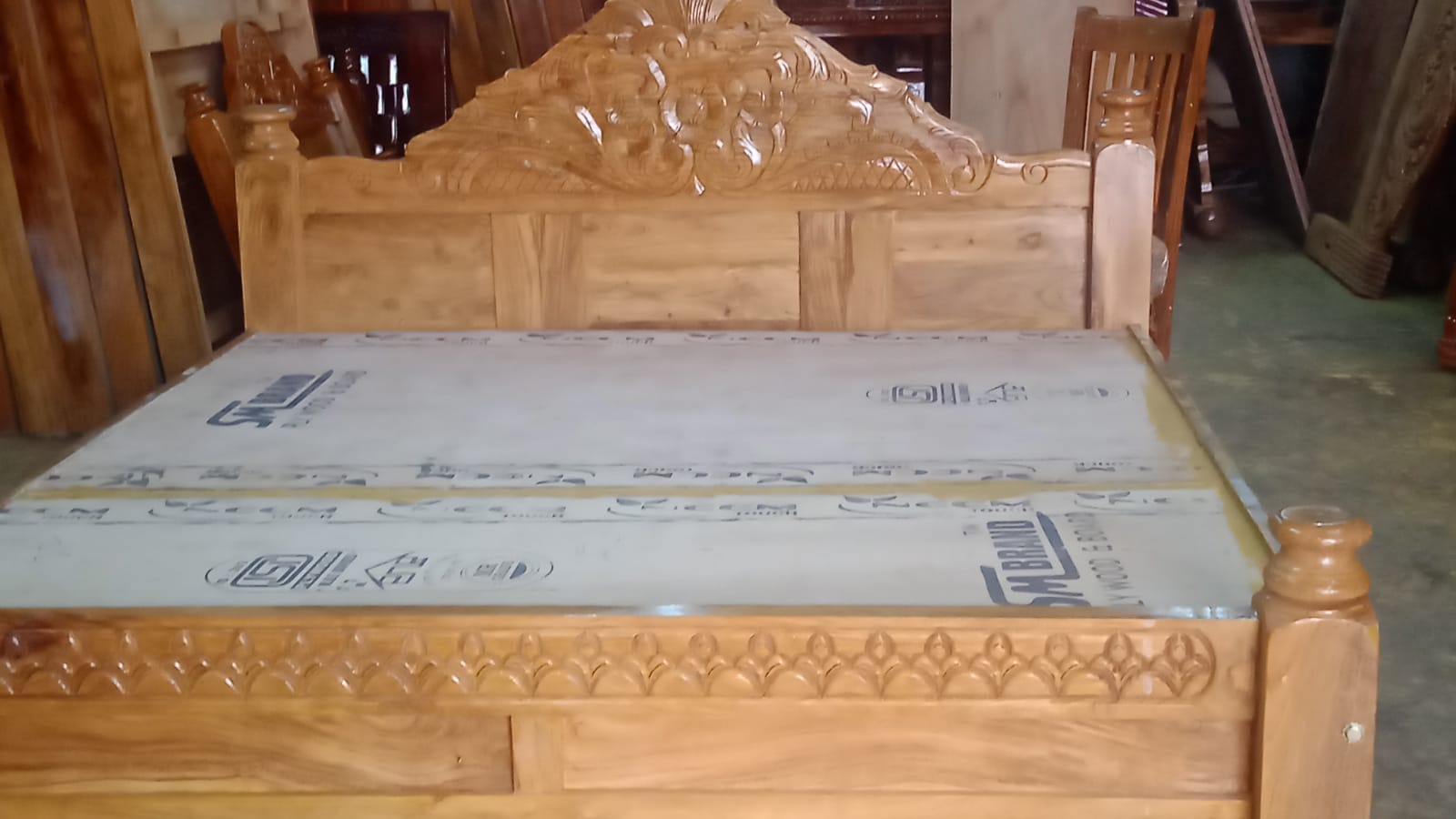 Wood Cot 6 1/4 x 5