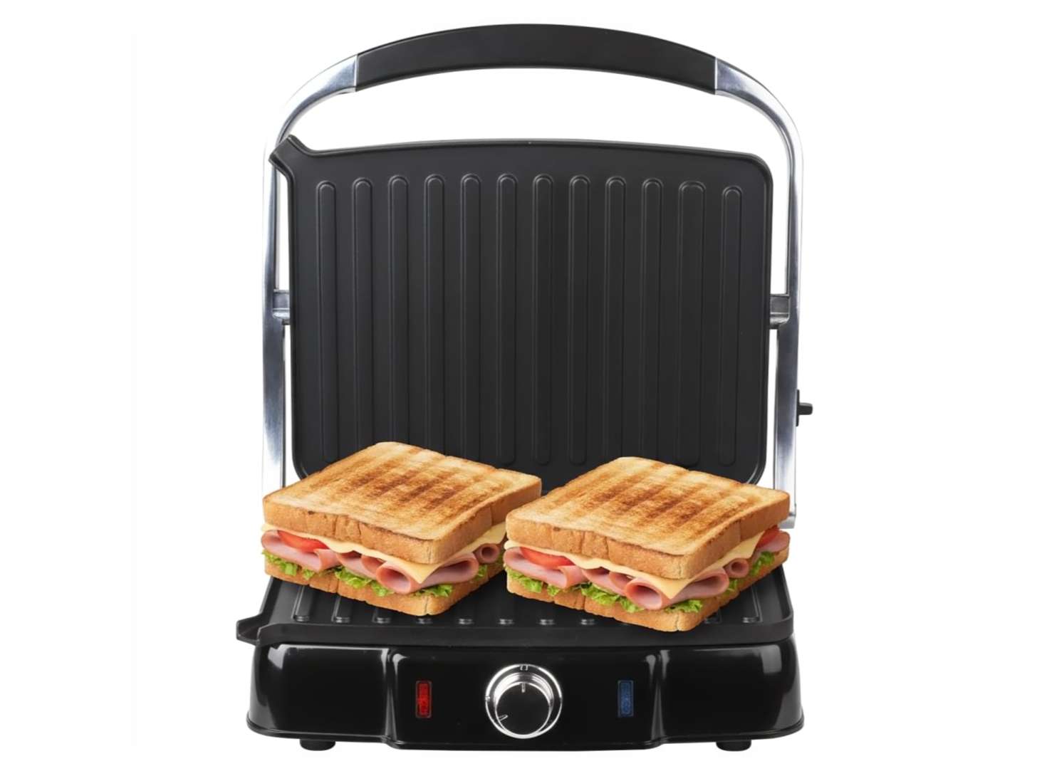 Baltra Fortuna Sandwich Griller 2000W, Non Stick Coated, Non-Toxic, Fixed Grill Plate, Toaster Griller Sandwich Maker, Auto Cut Off, LED Indicator