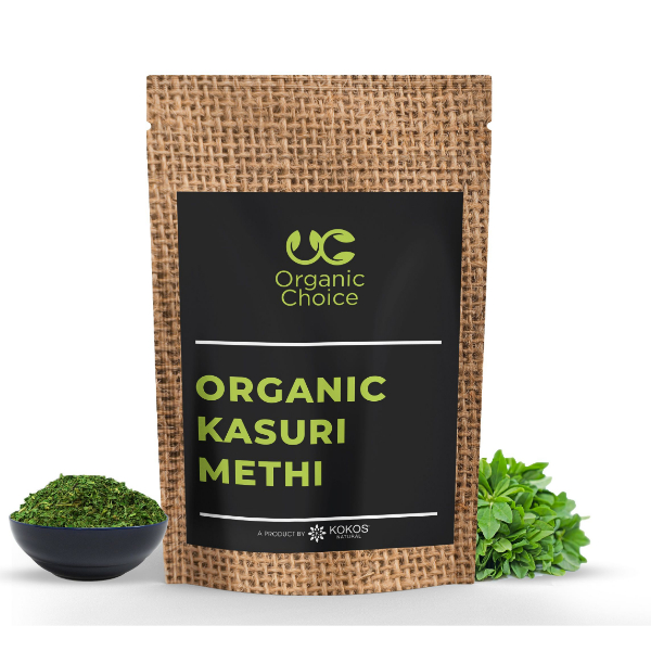 Organic Choice Kasuri Methi 50 Gms Certified Organic Pack of 2