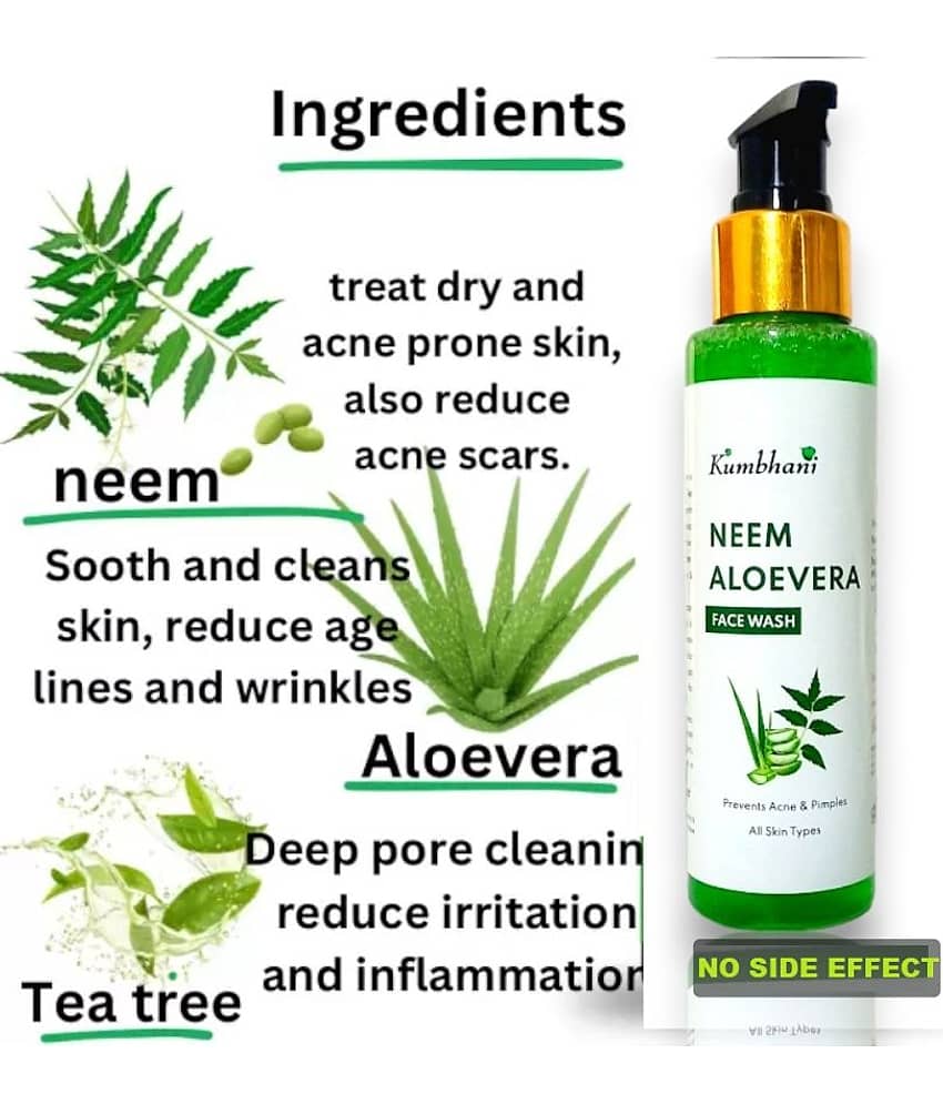 Kumbhani - Daily Use Face Wash For All Skin Type ( Pack of 1 ) view 2