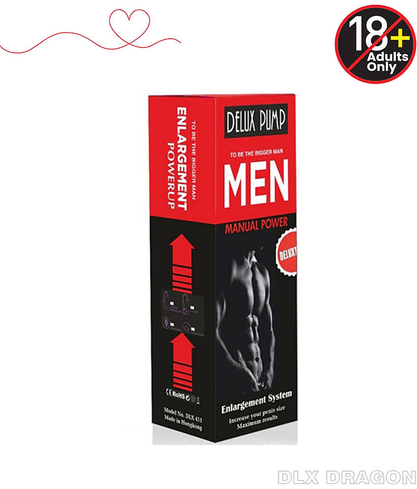 Premium Quality Manual Vacuum Suction Penis Pump for Men-DLX DRAGON view 2