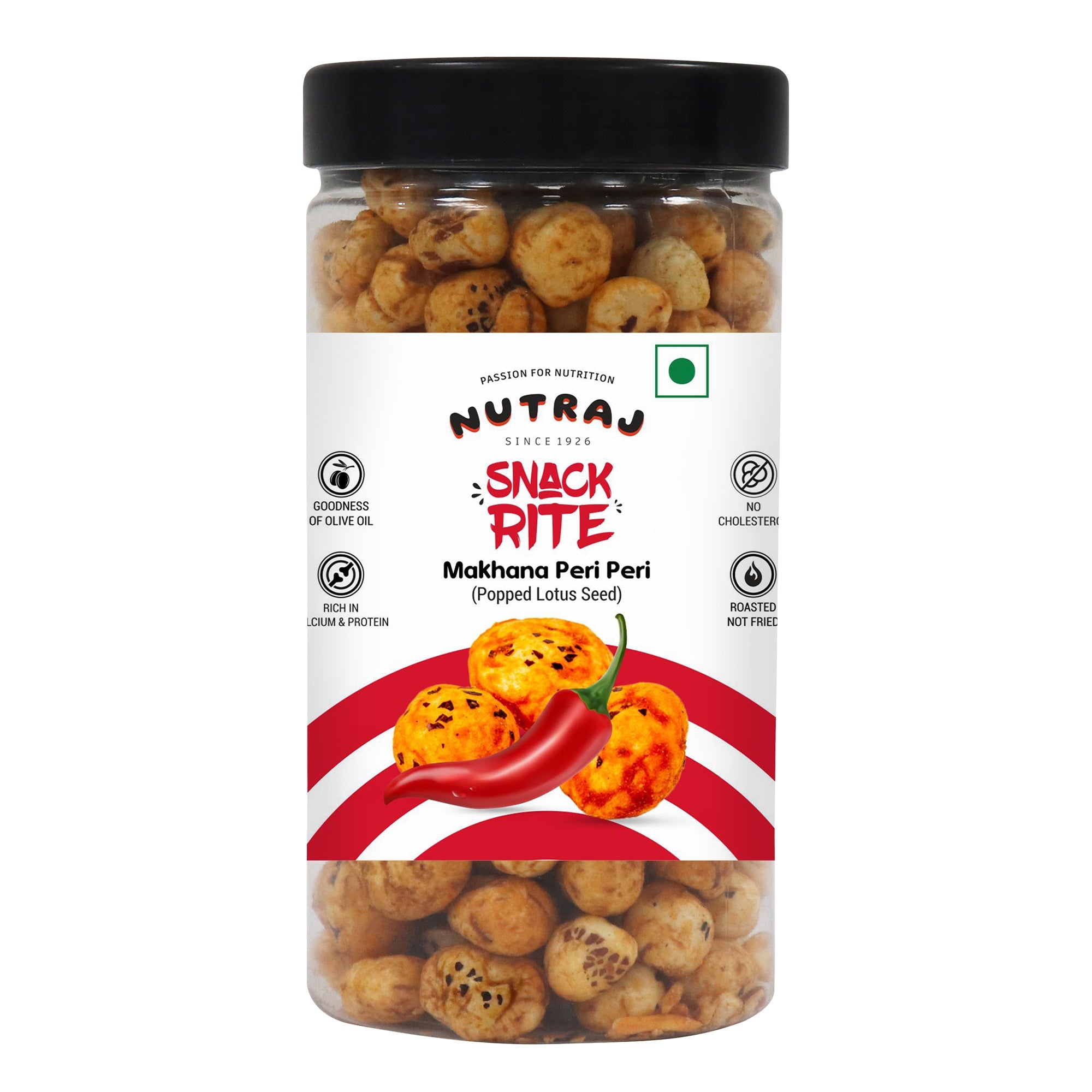 Nutraj Snackrite Makhana Peri Peri 70g view 2