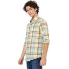 Mufti Yellow & Multi Madras Check Shirt view 2