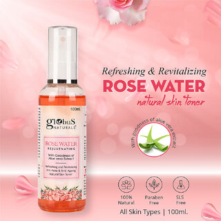 Globus Naturals Rose Toner 100 ml Set of 2 view 2