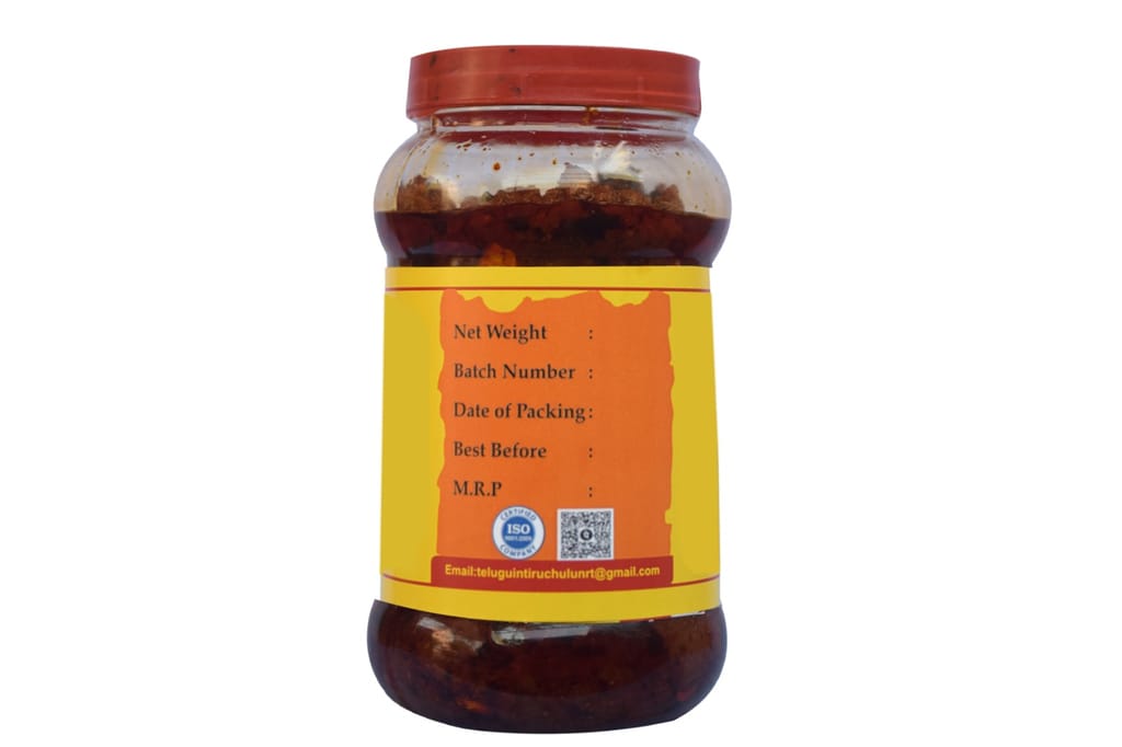 Telugu Inti Ruchulu Prawns Pickle view 2