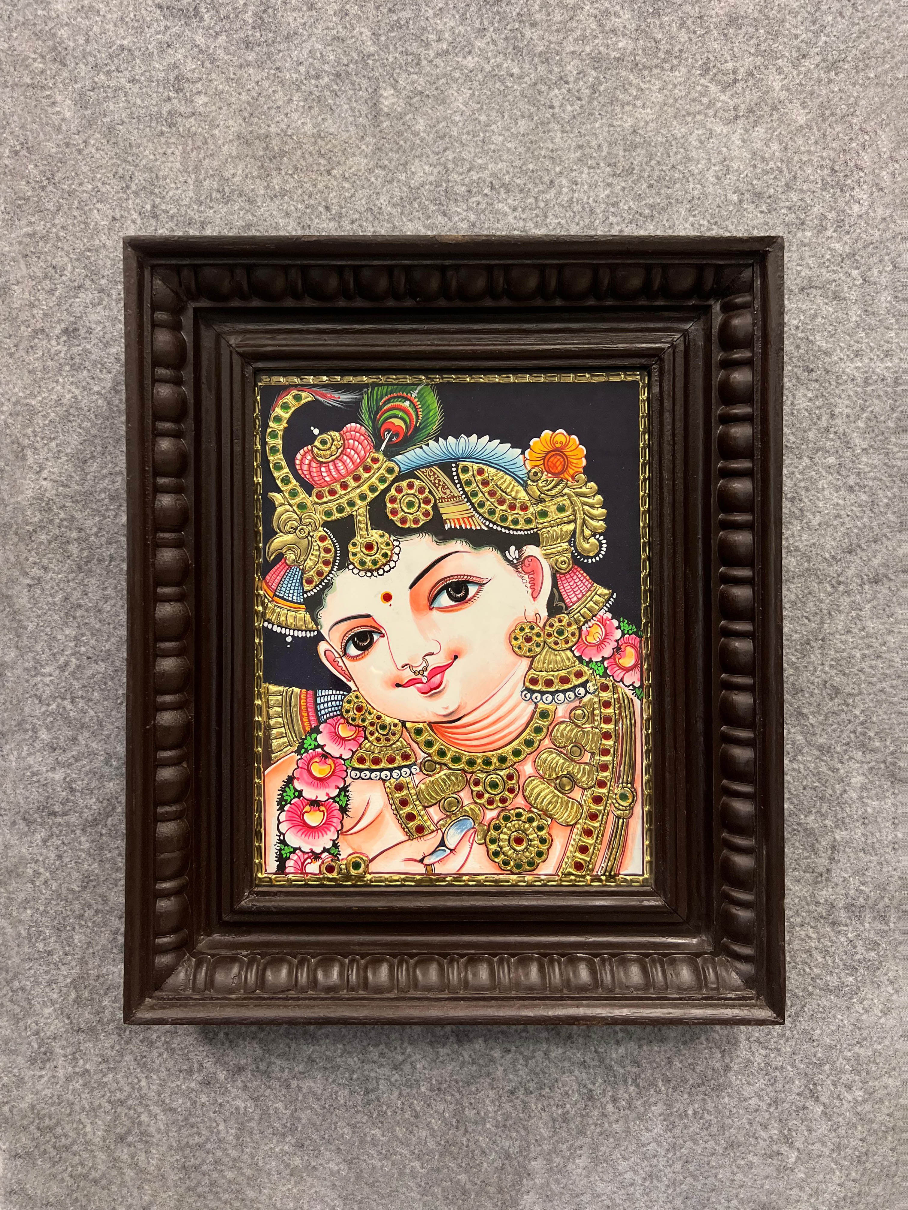 Face Krishna - Without Frame 10 x 8 view 2