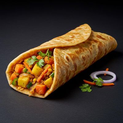 Kolkata Kathi Roll Veg