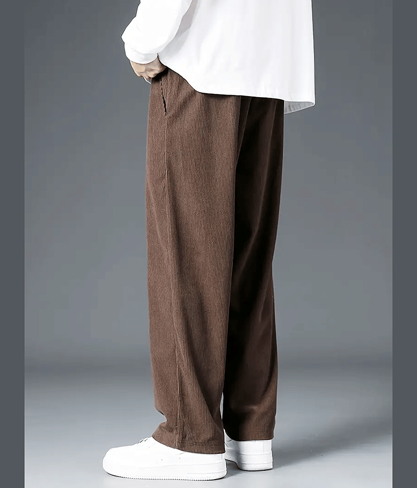 Deslizar Black Polyester Men's Trackpants ( Pack of 1 ) view 2