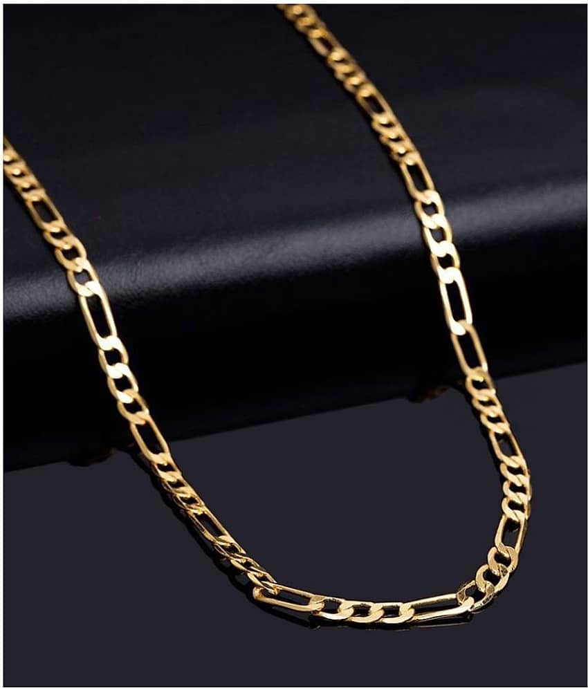 shankhraj mall Gold Plated Chain ( Set of 3 ) view 2