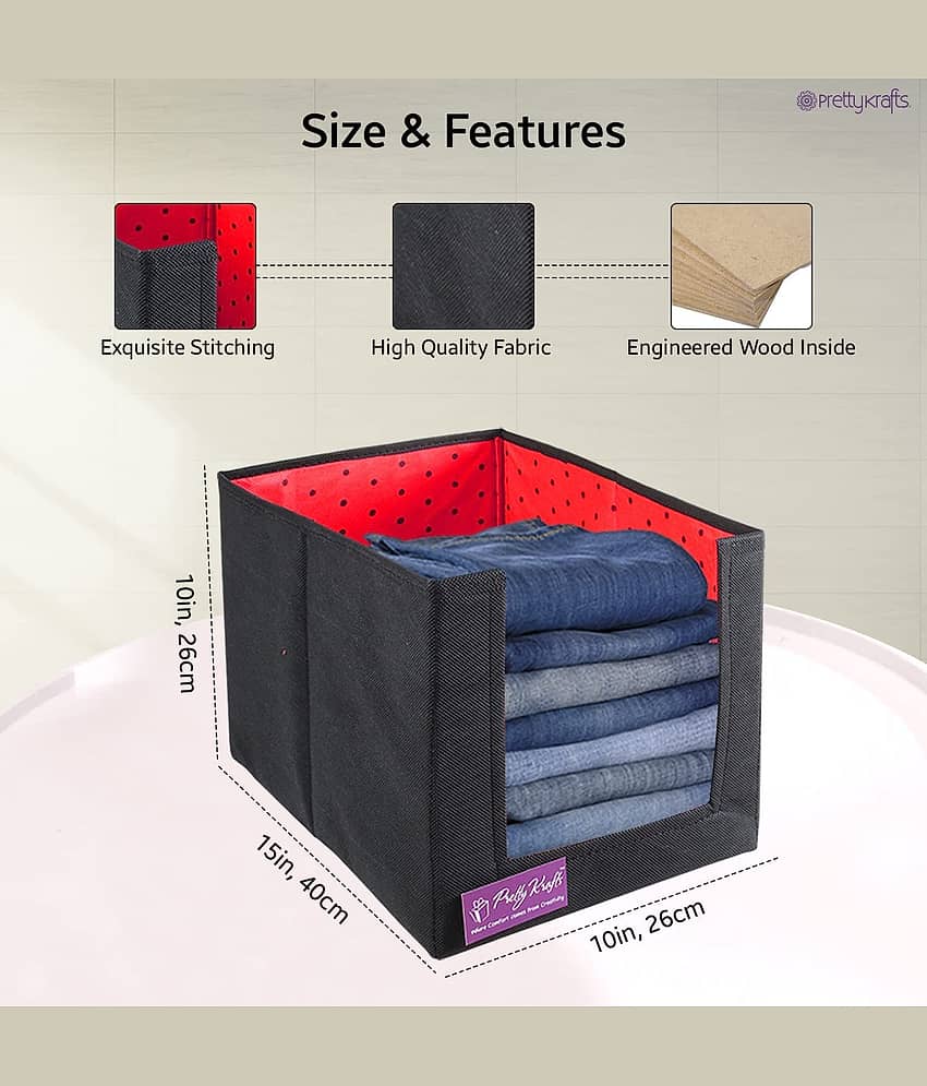 PrettyKrafts Shirt Stacker Closet Organizer - Shirts and Clothing Organizer - (Set of 3) view 2