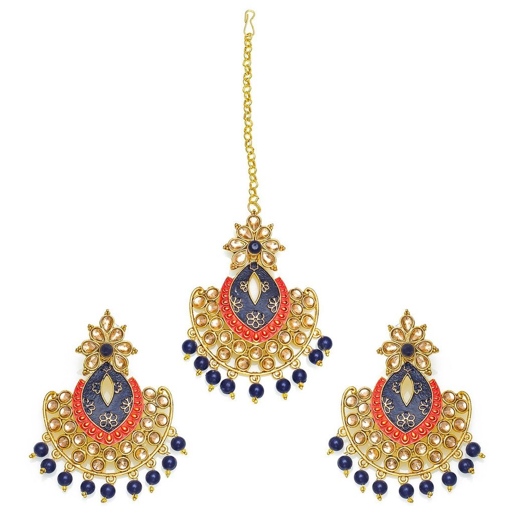 Morison Dual-Tone Mangtikka A Perfect Blend of Silver and Gold view 2