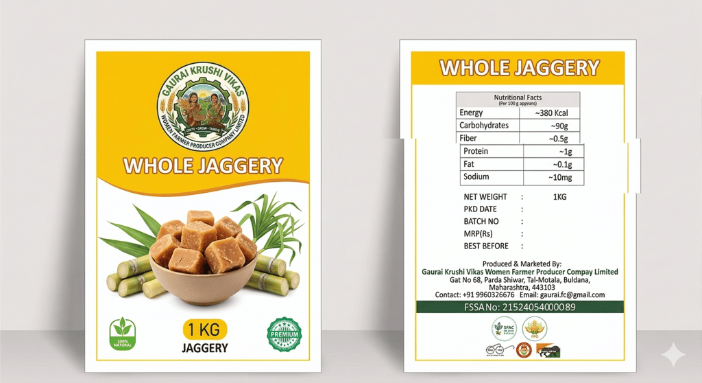 Organature Ghee Infused Natural Jaggery
