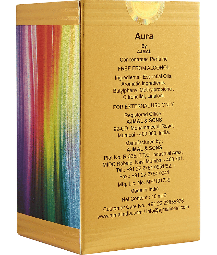 Ajmal Aura Attar | Floral & Fruity Fragrance | Long Lasting Attar Men & Women - 10 ML Pack of 1 view 2