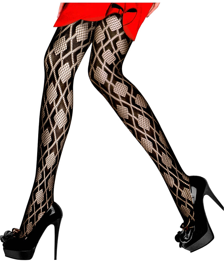 JMALL Pack of 1 Women's Nylon Full length Stockings ( Black ) view 2