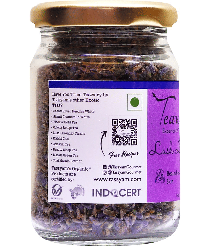Tassyam Lavender Tea Loose Leaf 20 gm view 2