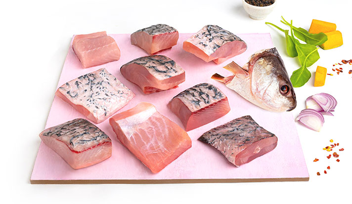 Catla (Theppu) Medium Curry Cut (With Head)