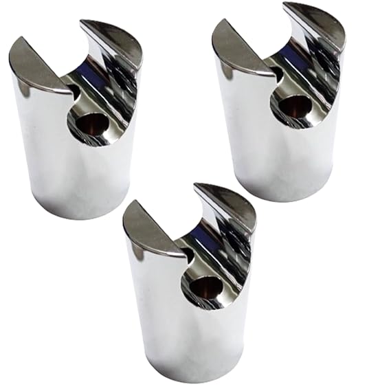 Prem Tiles Multi-Purpose Wall Mounted Hook for Faucet,Health Faucet Holder,Hand Shower Holder PVC Metarial Pack of 6