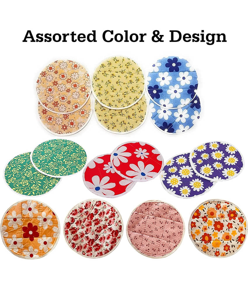 4 Pieces Roti Cover/Chapati Cover/Roti Rumals (Multicolour) view 2