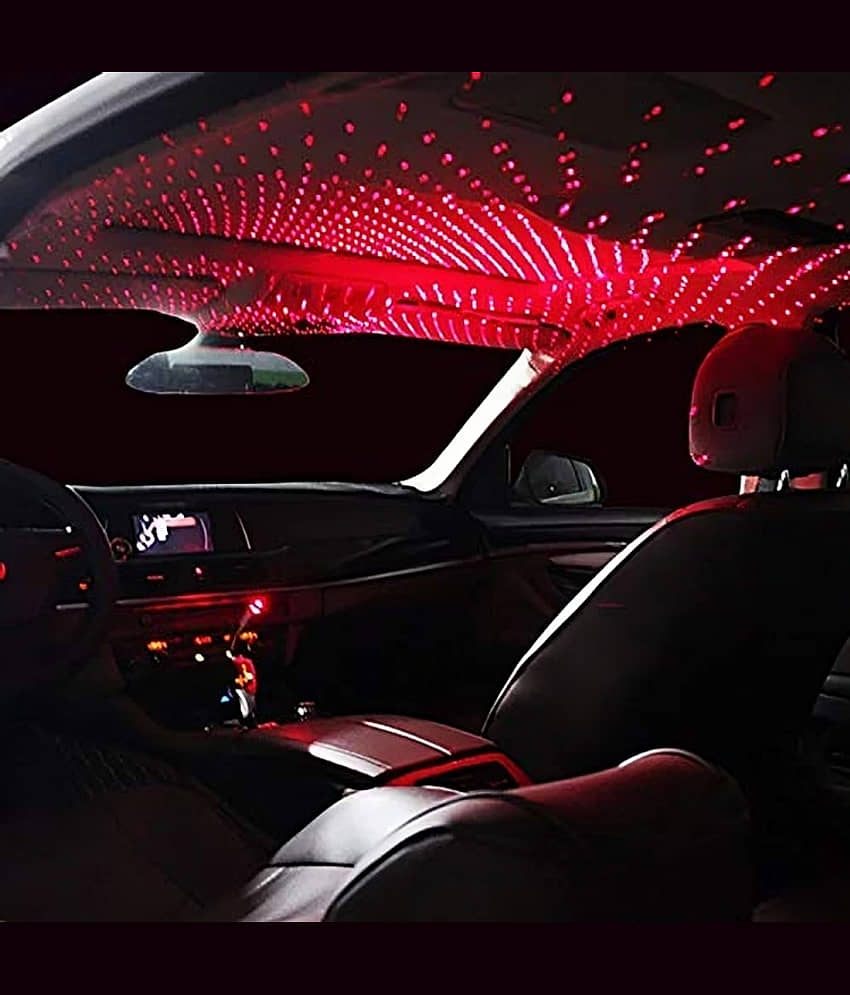 Car Light USB Projector – Red LED Ambient Ceiling Light view 2
