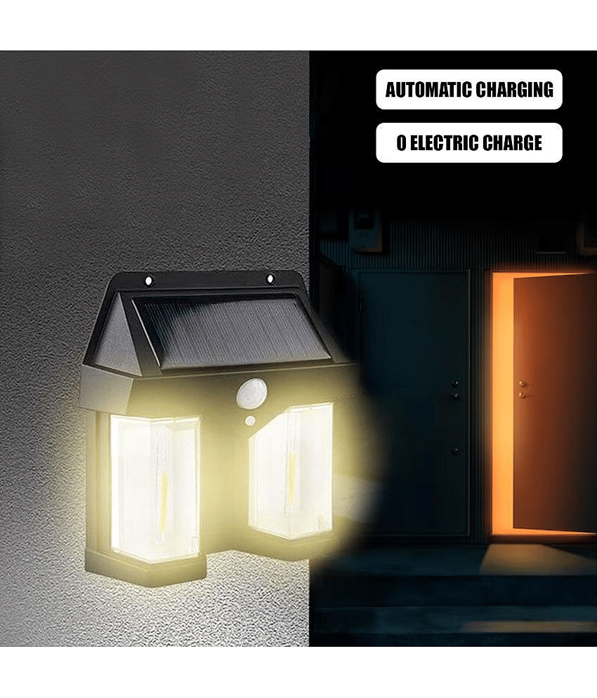 sakimo Black Solar Powered Lantern ( Pack of 1 ) view 2
