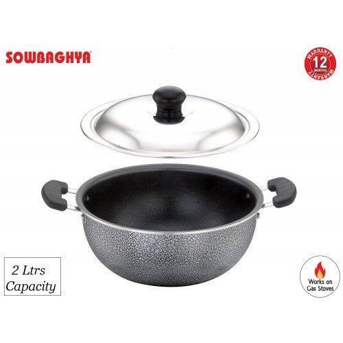 NS Deep kadai with SS Lid- 2 Ltr view 2