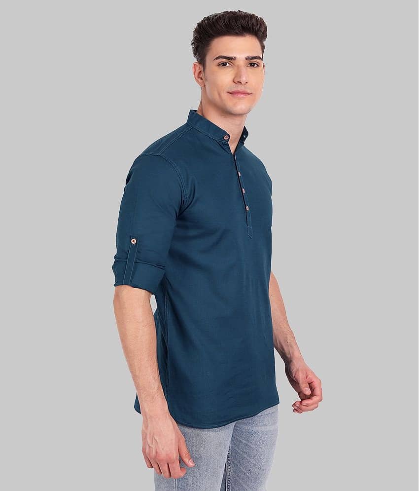 Vida Loca - Maroon Cotton Slim Fit Men's Casual Shirt ( Pack of 1 ) view 2