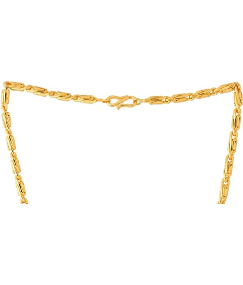KRIMO Gold Plated Brass Chain ( Pack of 1 ) view 2