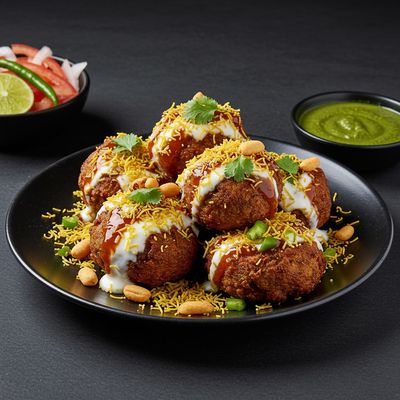 Cutlet Chaat