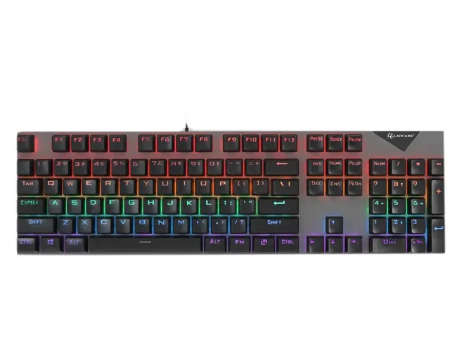 Lapcare Champ Series LGK-105 Wired Mechanical RGB Gaming Keyboard