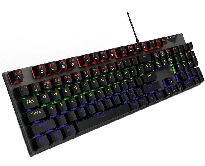 Lapcare Champ Series LGK-105 Wired Mechanical RGB Gaming Keyboard view 2