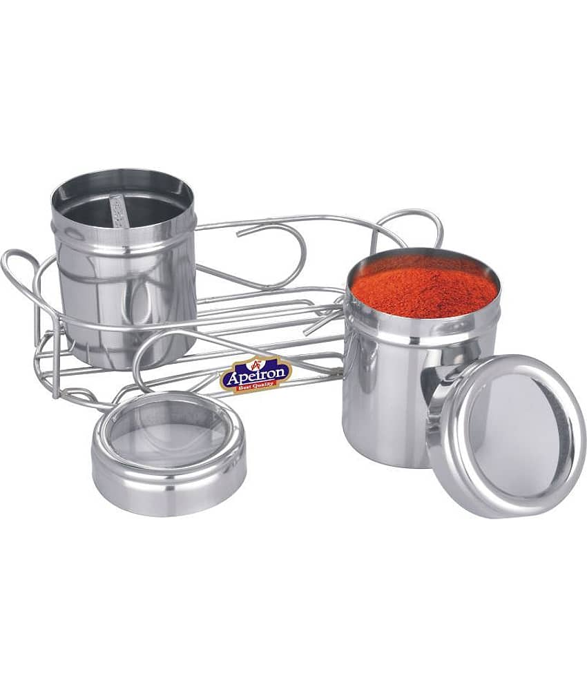 APEIRON MULTI PURPOSE DABBA Steel Spice Container Set of 2 175 mL view 2