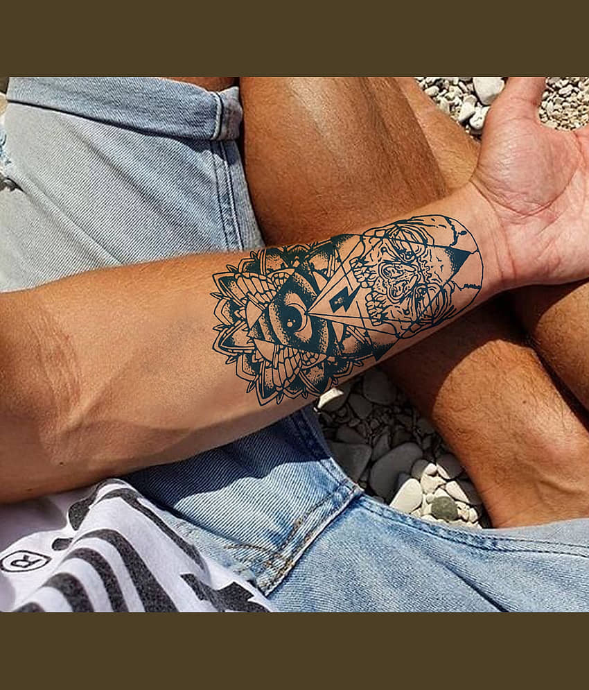 The Canvas Arts 4 Weeks Life Semipermanent Tattoo Realistic Look Body Tattoo view 2