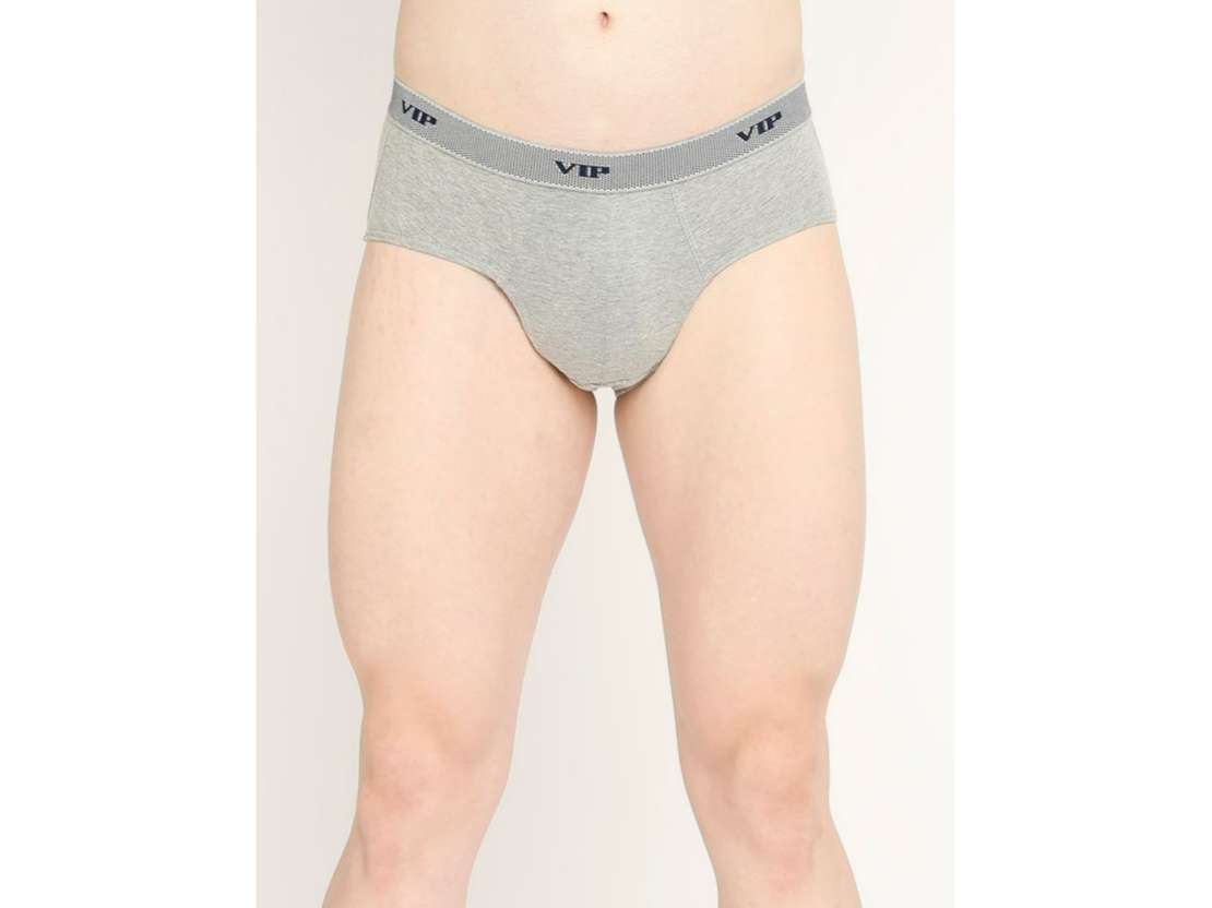 VIP Fresh Men's Cotton Briefs-Assorted Colours (Pack of 3) - 90 view 2