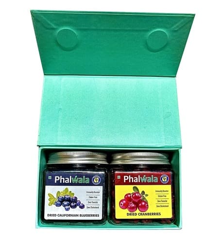 Blueberries & Cranberries 400 Gms Gift Box of 2