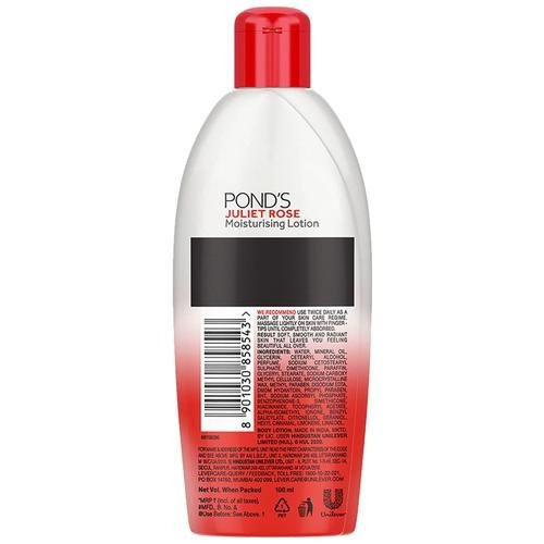 Pond's Juliet Rose Moisturising Body Lotion, 100 ml view 2