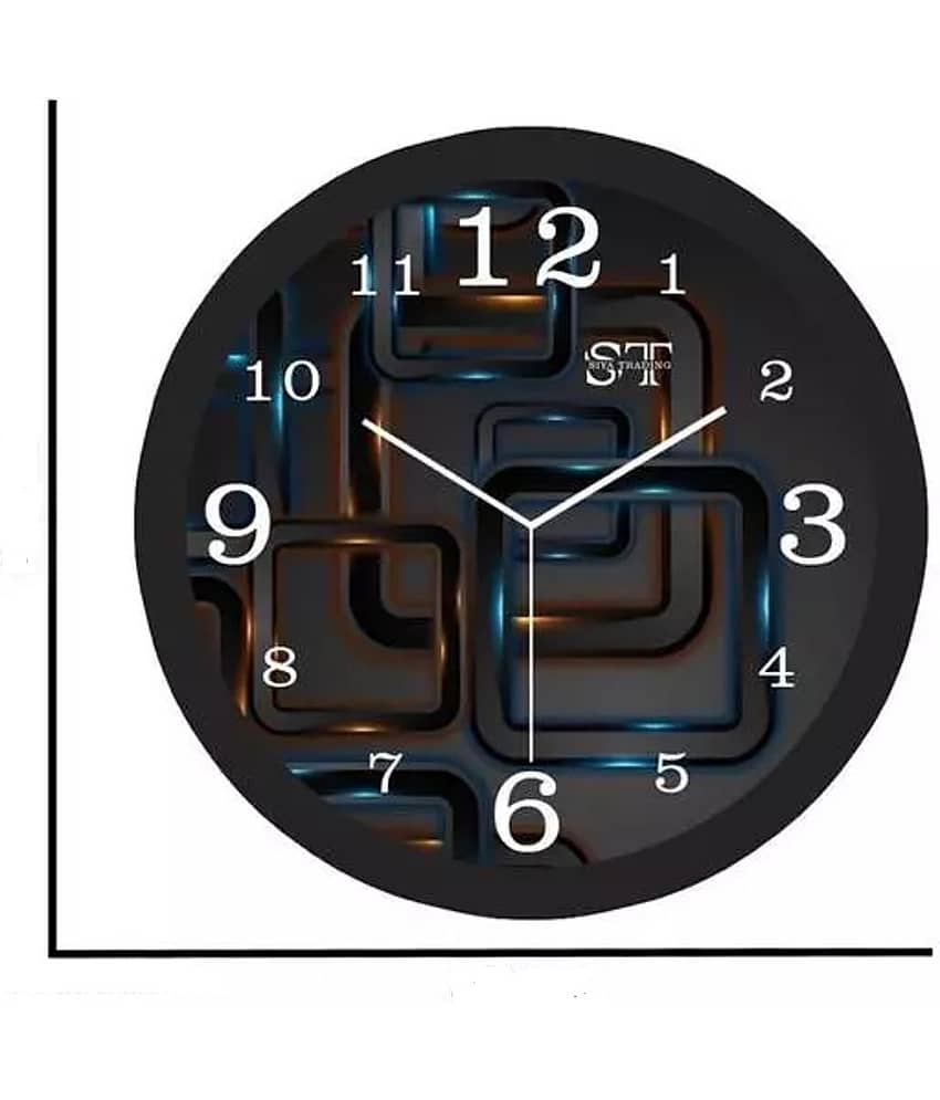 KP CRAFT Circular Analog Wall Clock view 2