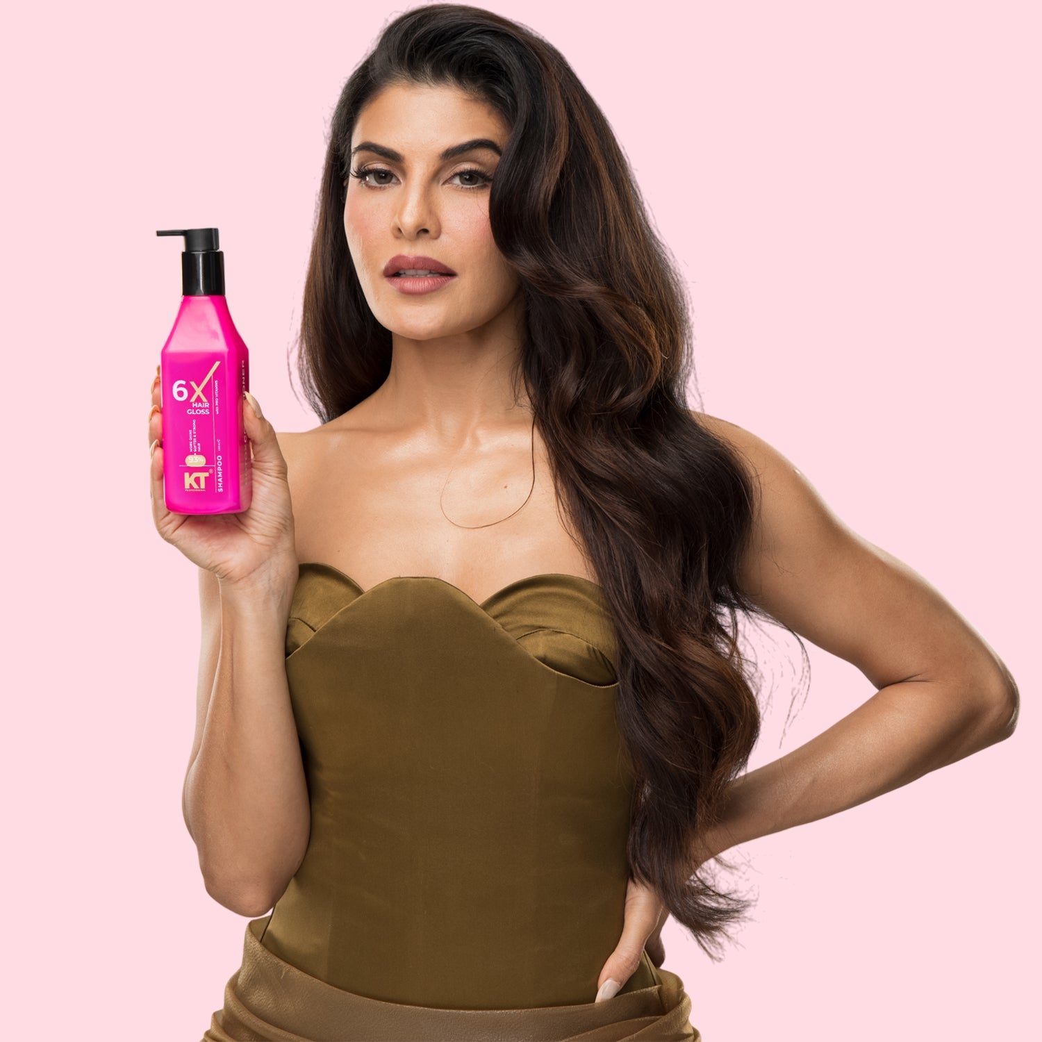 KT Professional 6X Hair Gloss Shampoo, 93% More Shine, Pro-Vitamin & Sulfate-Free - 250ml view 2