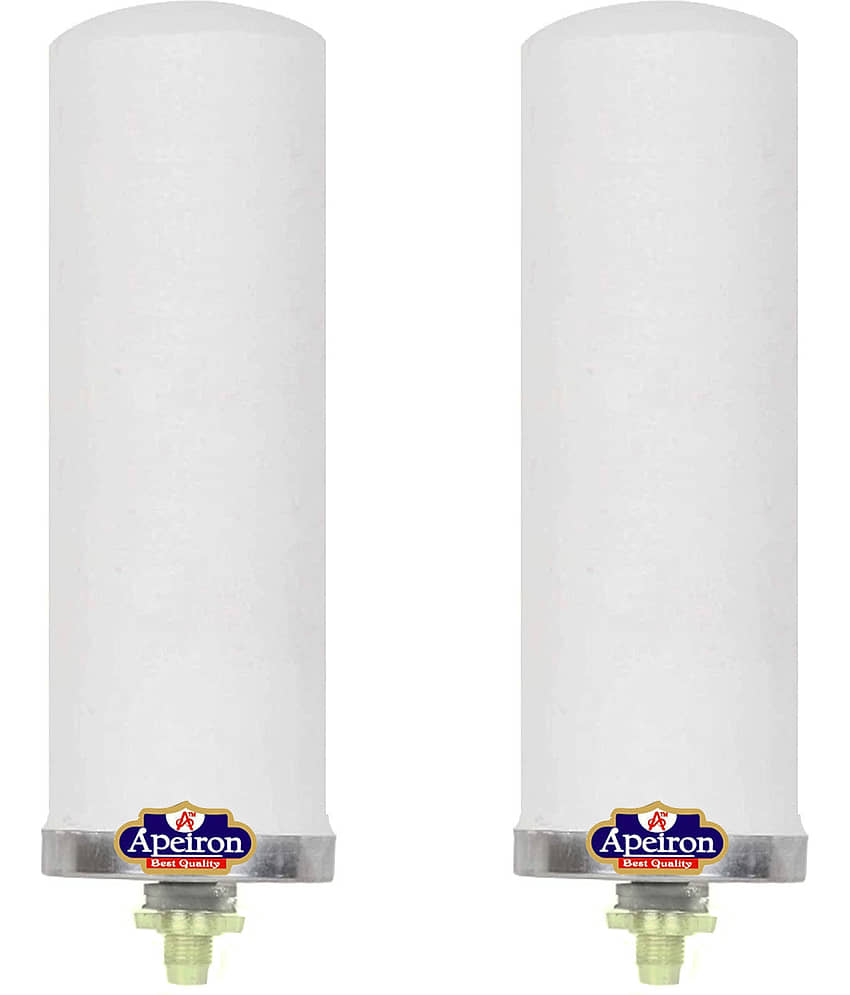 Apeiron Ceramic Water Filter Cartridge With Brass Pack of 2