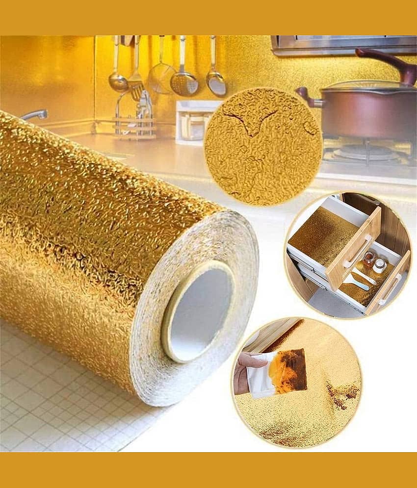 Golden drops water proof wallpaper view 2