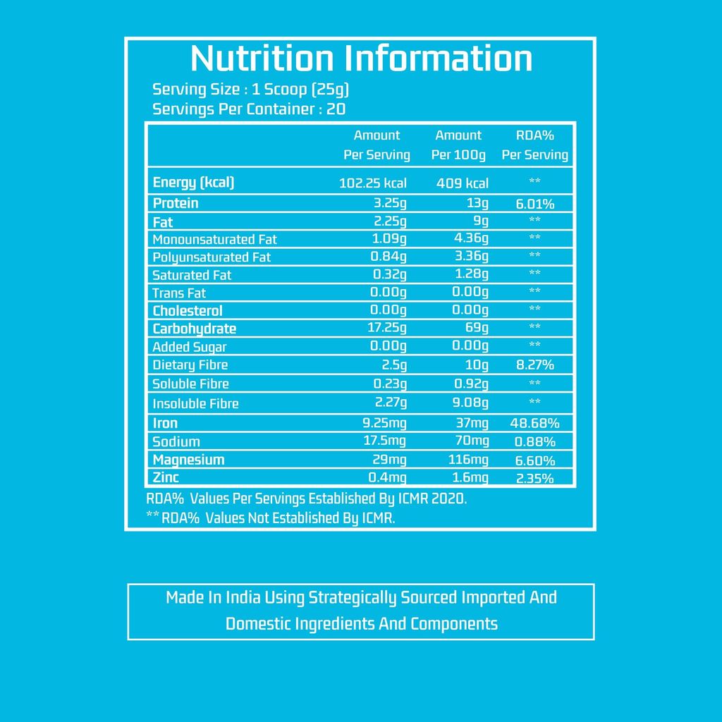 Myfitness iOat H2O | Instant Ready To Mix Beta Glucan Rich Flavoured Oats Powder | Myfitness Oats Breakfast Cereals view 2