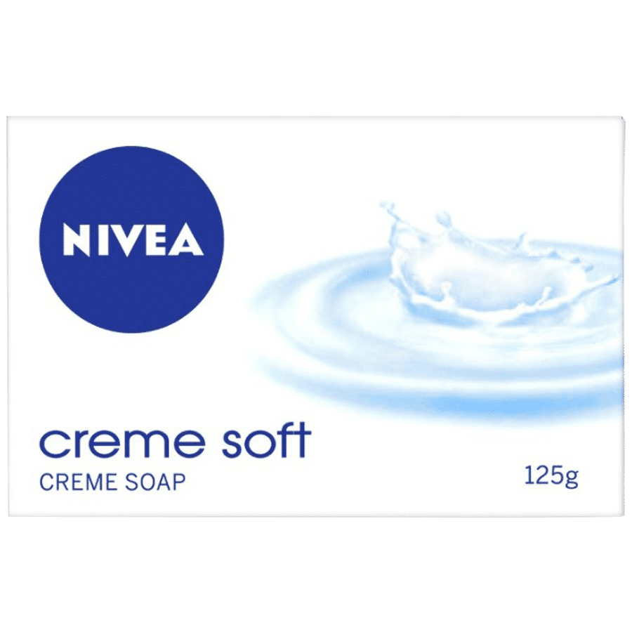Nivea Soap Creme Soft, 125 gm Each - Pack of 4 view 2